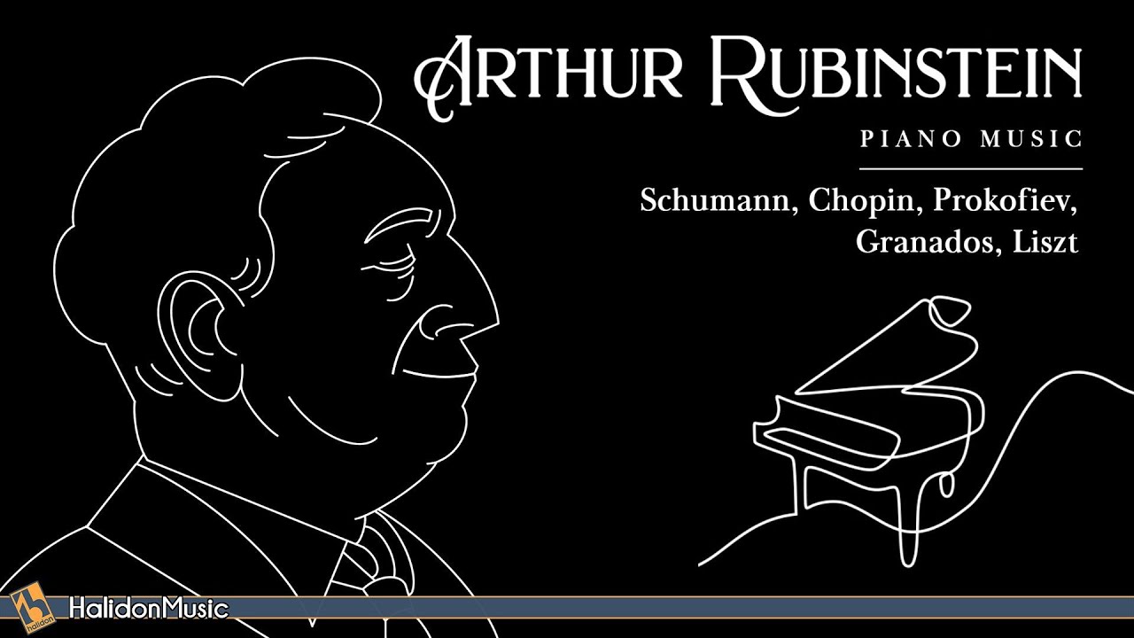 Rubinstein plays Schumann, Chopin, Prokofiev, Granados, Liszt (Live 1961)