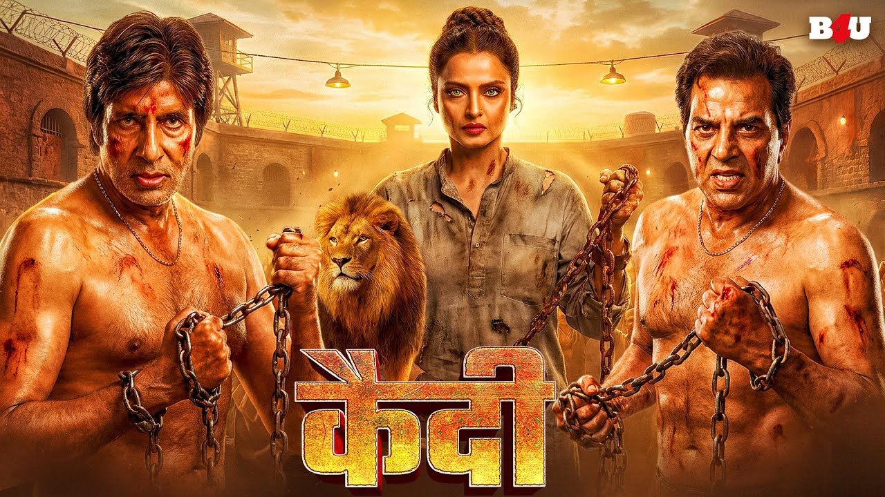 KAIDI (HD) - AMITABH BACHCHAN - DHARMENDRA - REKHA - BOLLYWOOD BLOCKBUSTER MOVIE RAM BALRAM