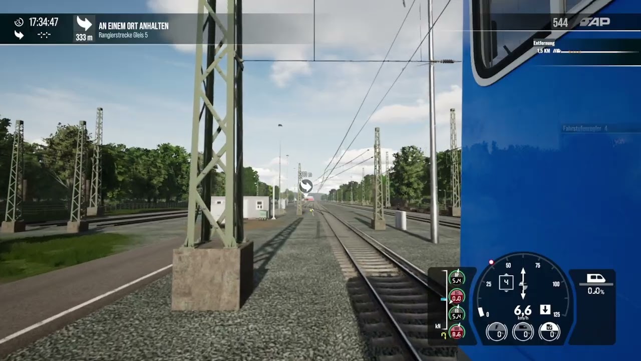 TSW 6 : Bahnstrecke Bremen - Oldenburg : BR 155 Einführung 