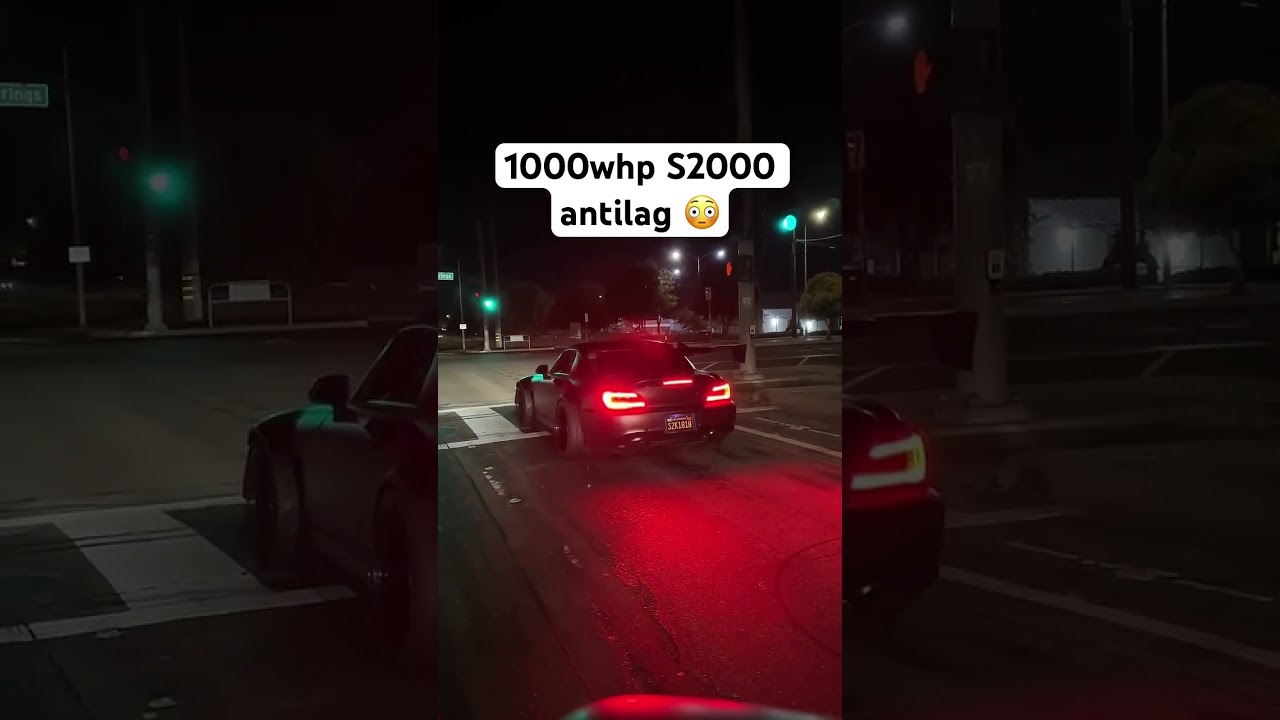 1000 HP Honda S2000 Anti‑Lag Beast Unleashed! 🔥
