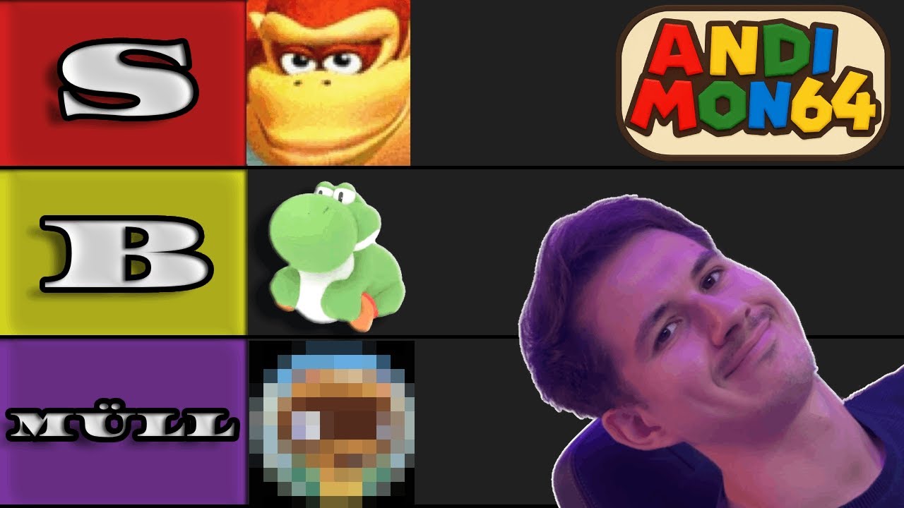 NIE GESPIELT?!? - Meine TIERLISTE zu allen Nintendo Franchisen!👌🏼