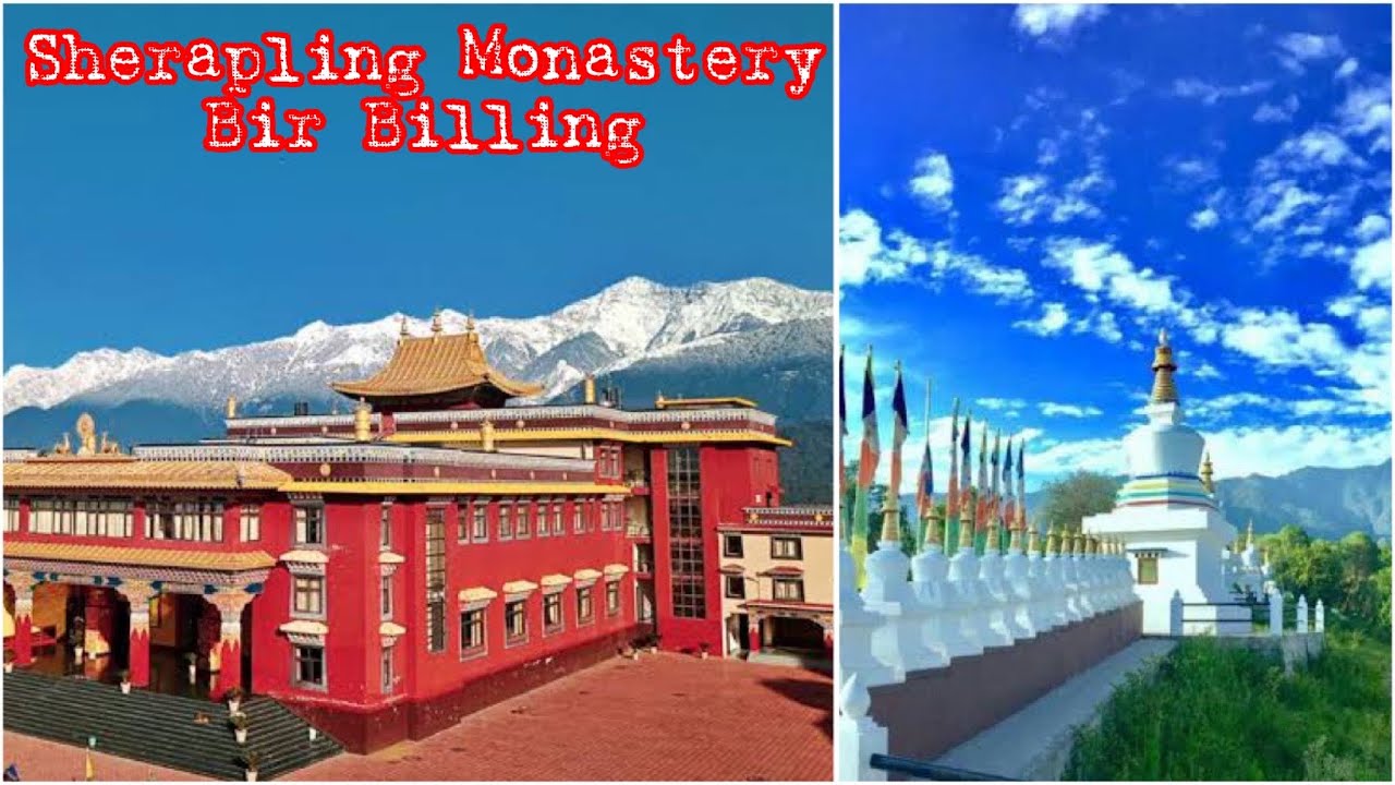 Palpung Sherapling Monastery | Bir#Himachal Pradesh |#India 🇮🇳