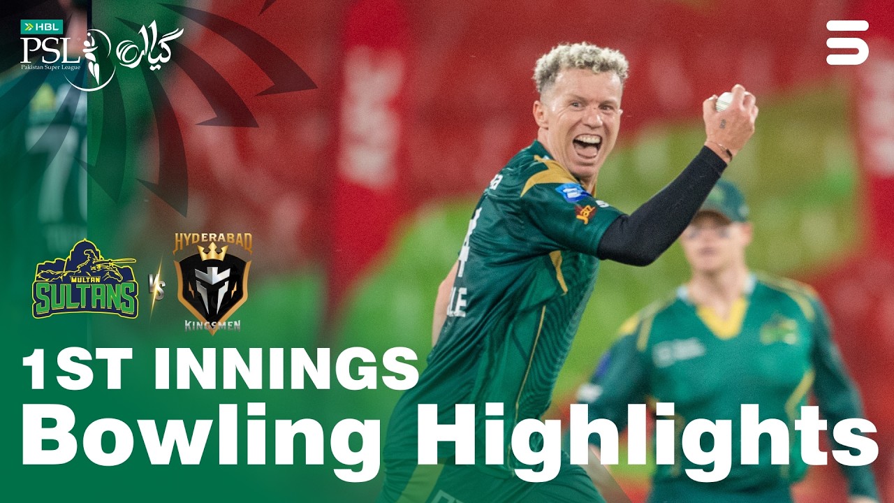 1st Innings Bowling Highlights | Multan Sultans vs Hyderabad Kingsmen | Match 8 | HBL PSL 11 | MZB1T