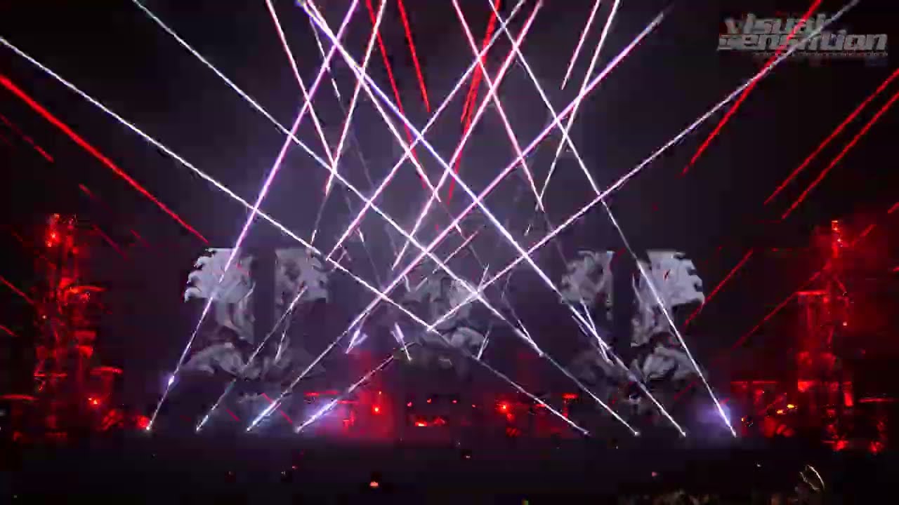 Sunrise Festival 2024 - Boris Brejcha - laserowe efekty live