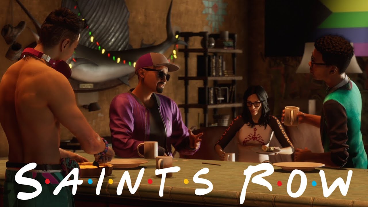 Saints Row but its the F.R.I.E.N.D.S. Sitcom