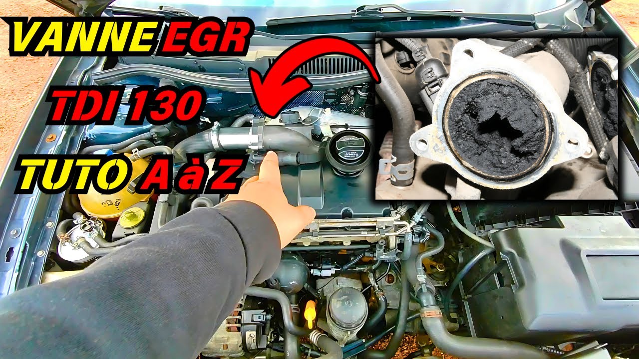 SUPPRESSION VANNE EGR 1.9 TDI 130 | Tutoriel de A à Z