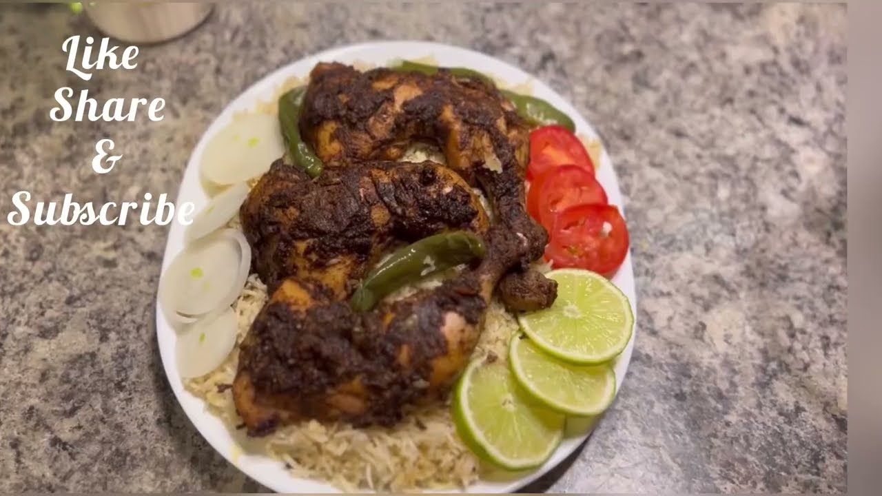 Easiest ChickenHaneeth | Yemeni Chicken Haneeth| Haneeth Rice Recipe | By Royal Kitchen & Vlog