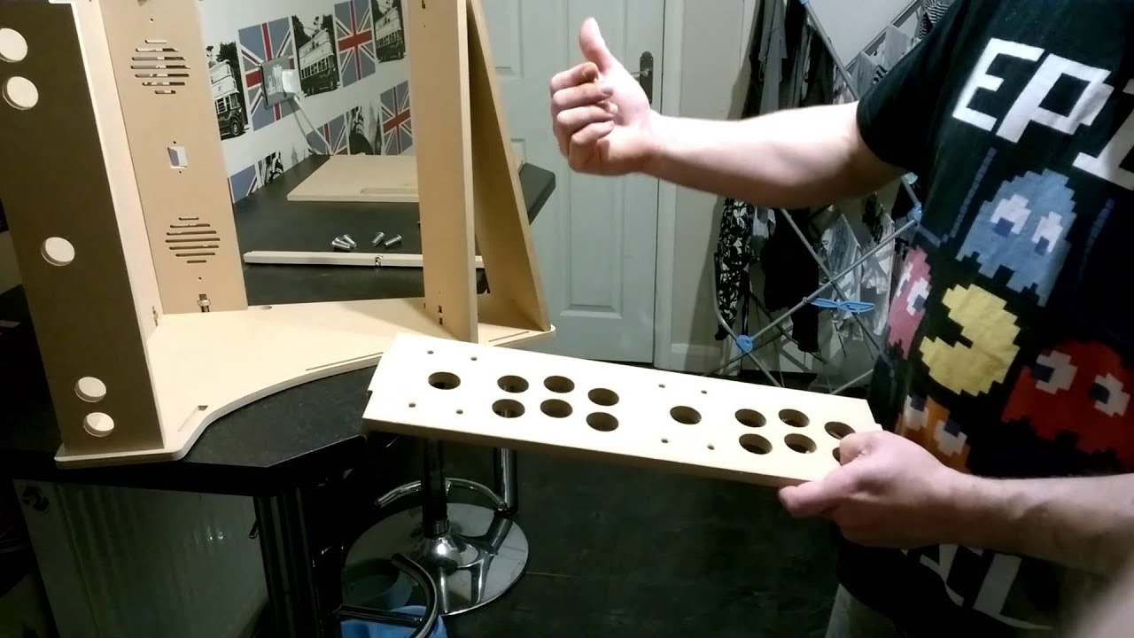 Arcade Bar Top Flat Pack Assembly (Mame / Raspberry Pi)