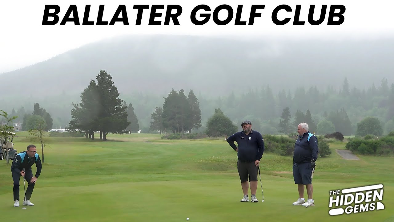 The breathtaking Ballater Golf Club,