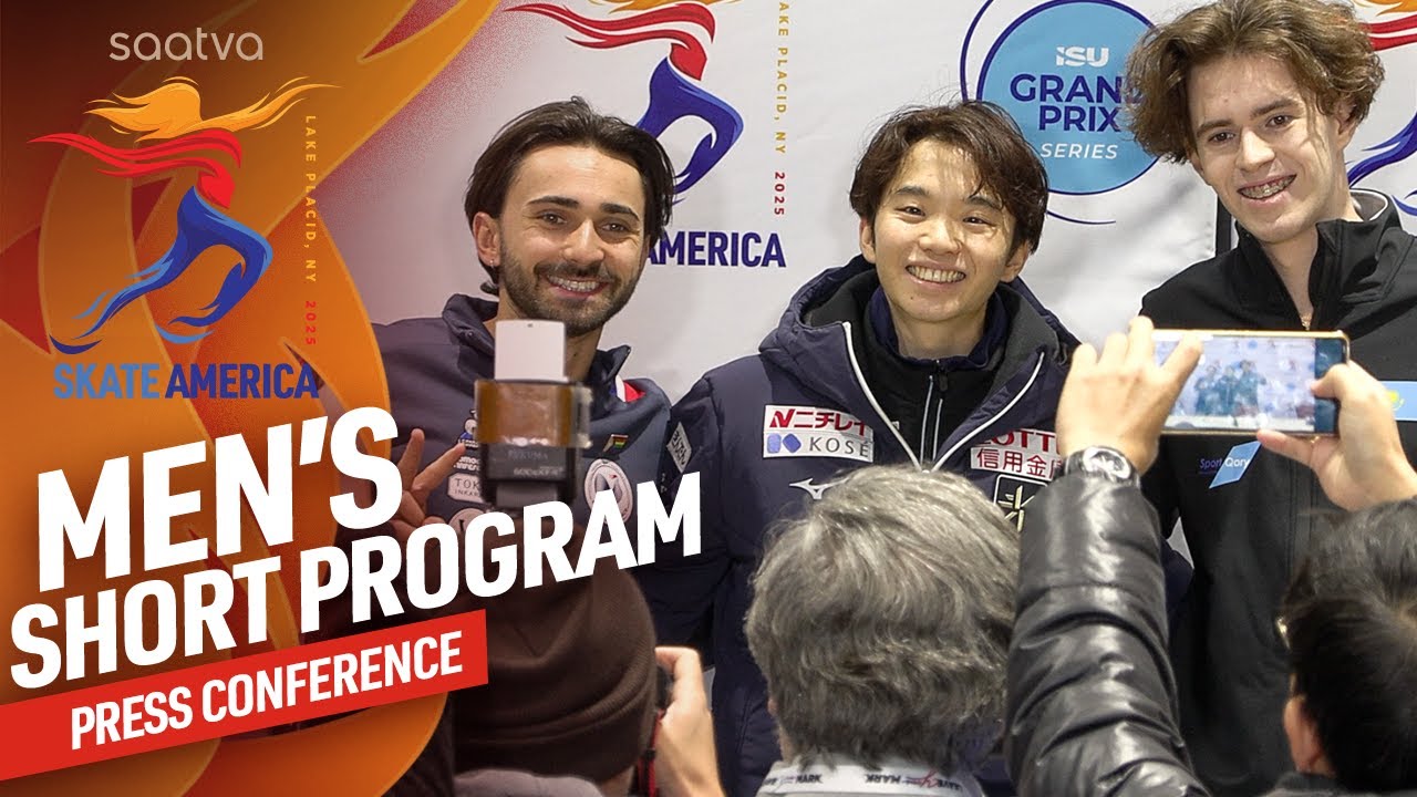 Men's Short Program Press Conference | 2025 Saatva Skate America