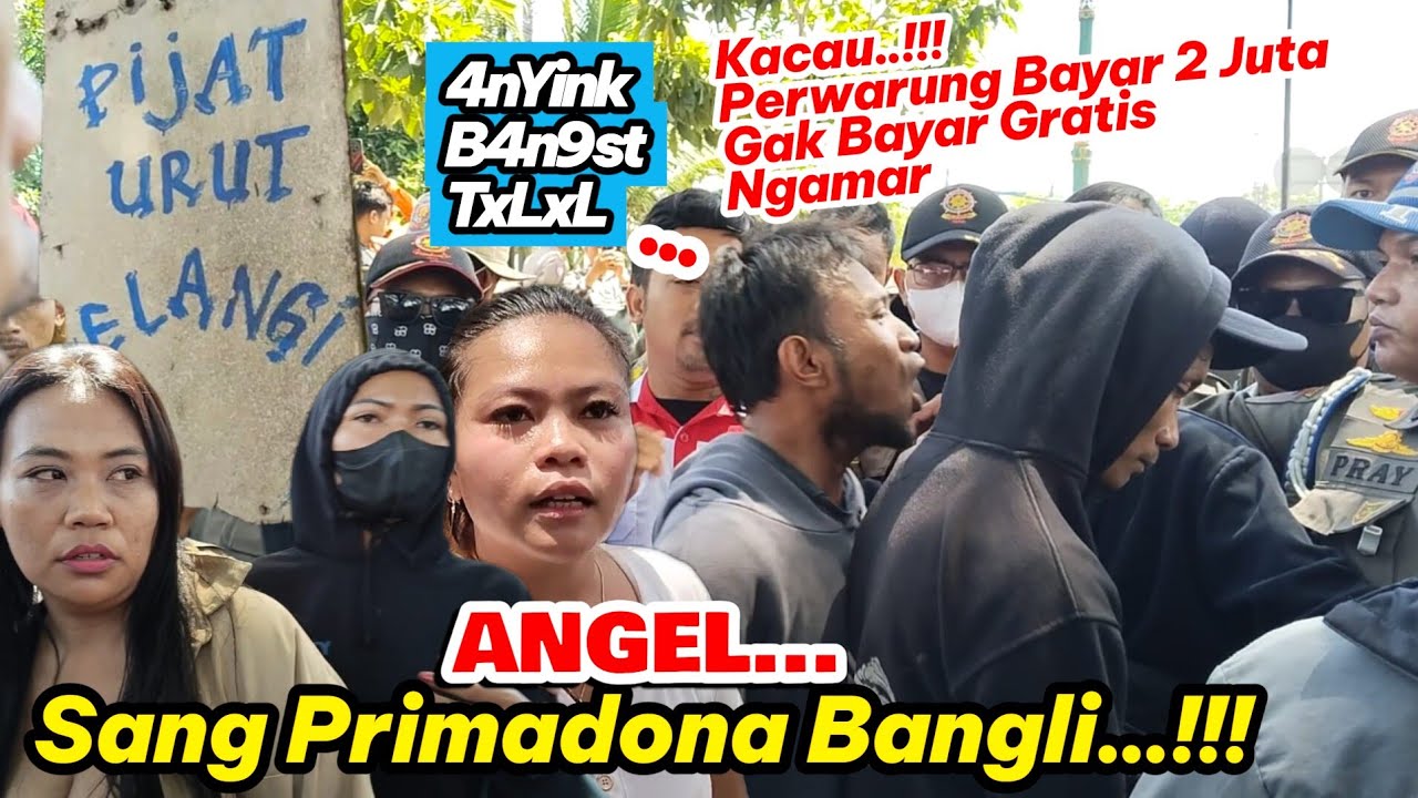 Ricuh Pembongkaran Kalimalang, Sosok Angel &ldquo;Primadona Bangli&rdquo; Jadi Sorotan