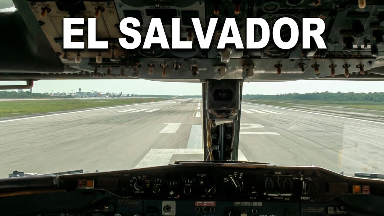 Boeing 737-200 Cancun (Mexico) - El Salvador