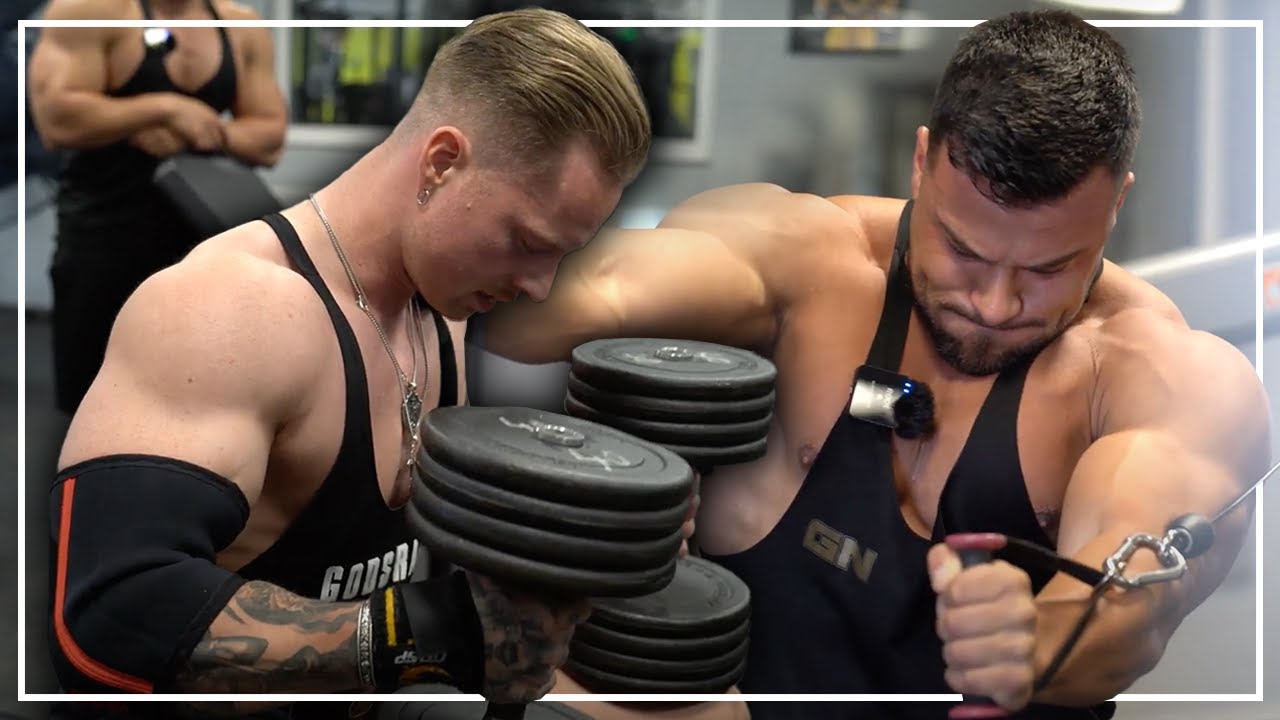 BRUST BALLERN im Oldschool Gym | Hischamoo, Prometheus & Coach of Wolves | 1/2