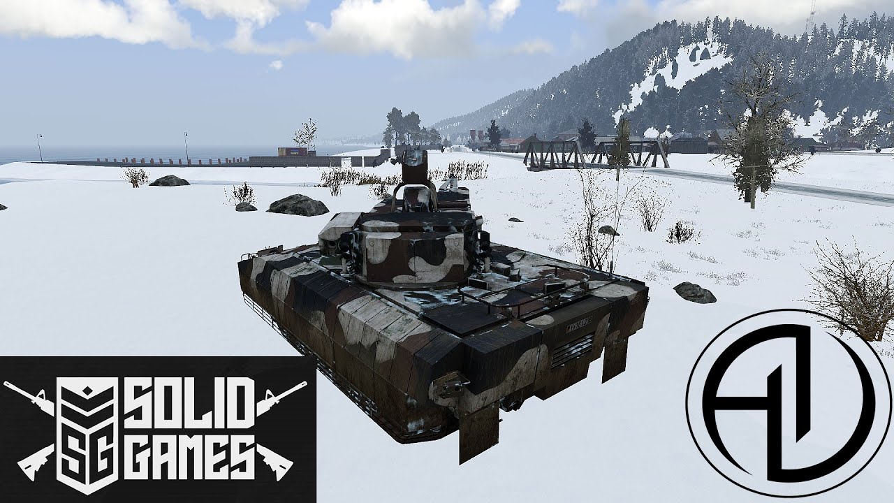 SPz Puma в лесах Чернаруси [ArmA III // SolidGames]