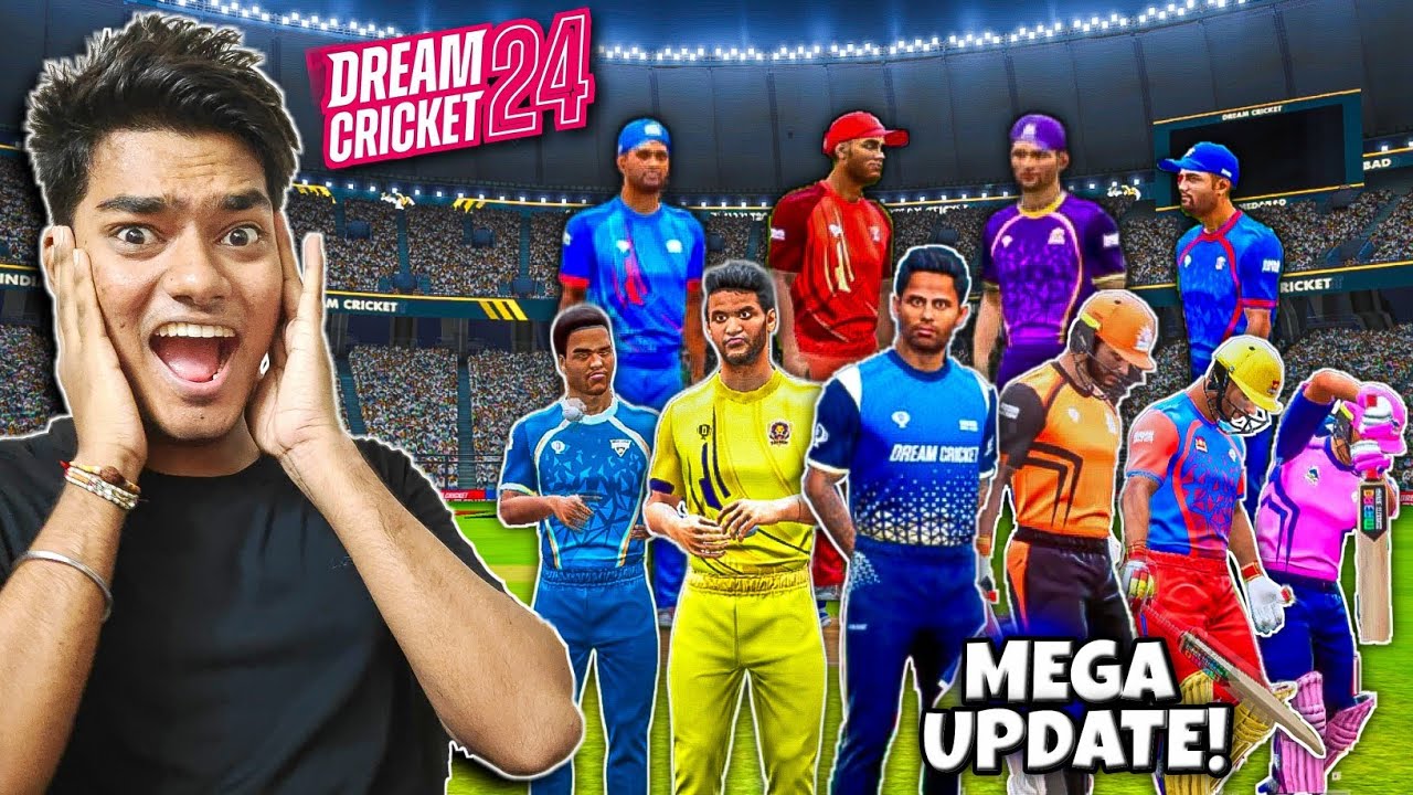 DREAM CRICKET 24 IPL UPDATE IS HERE!😍🔥