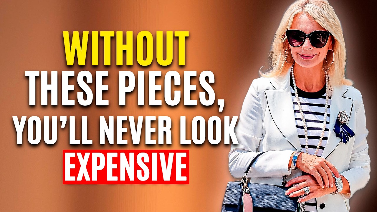 12 Affordable Pieces to Look Rich & Elegant at 60+