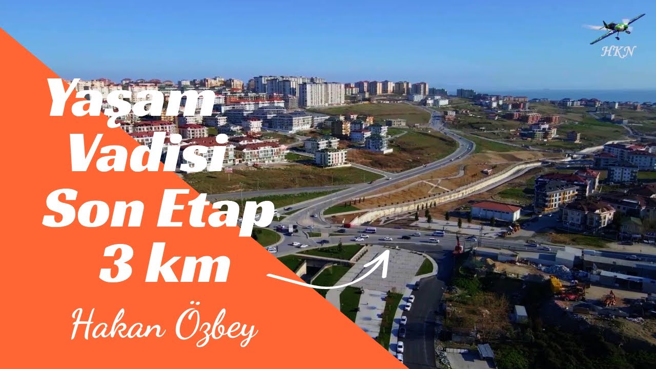 Yaşam Vadisi Beylikdüzü Son Etap Denize Yolculuk 3 km