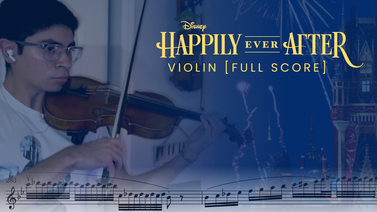 Happily Ever After on Violin | Magic Kingdom Park | The Imaginist