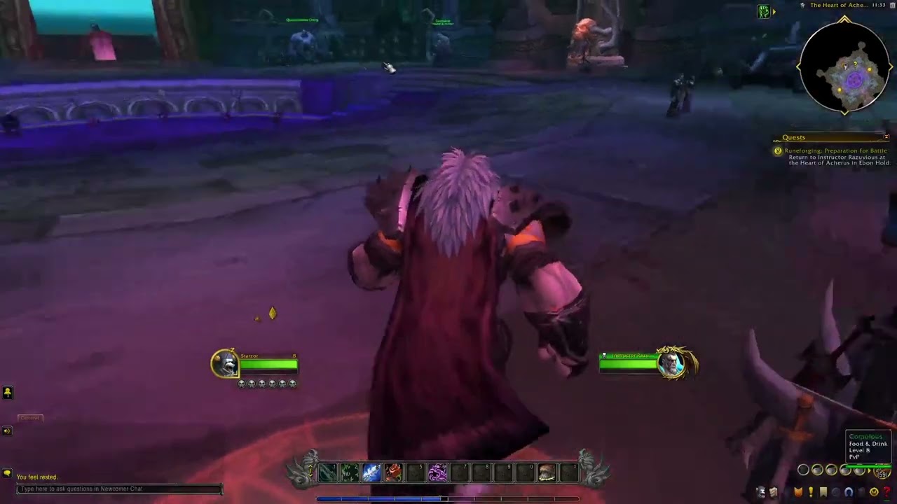 World Of Warcraft | Tauren Death Knight Playthrough 0