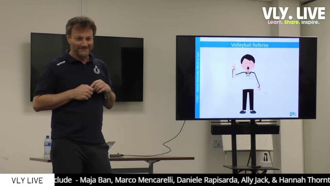 Daniele Rapisarda - Referee Refresher Course | VLY LIVE