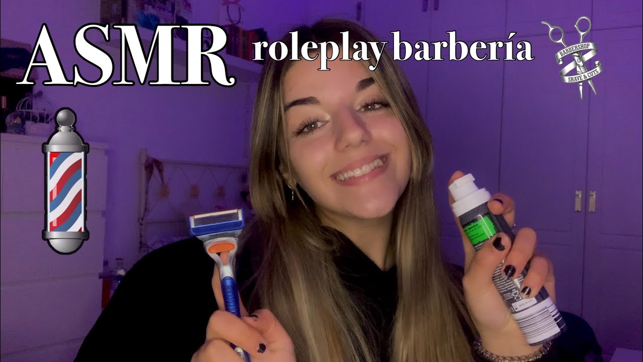 ASMR / Roleplay BARBERÍA 💈💆🏻‍♂️  [ Visual 👁 ]