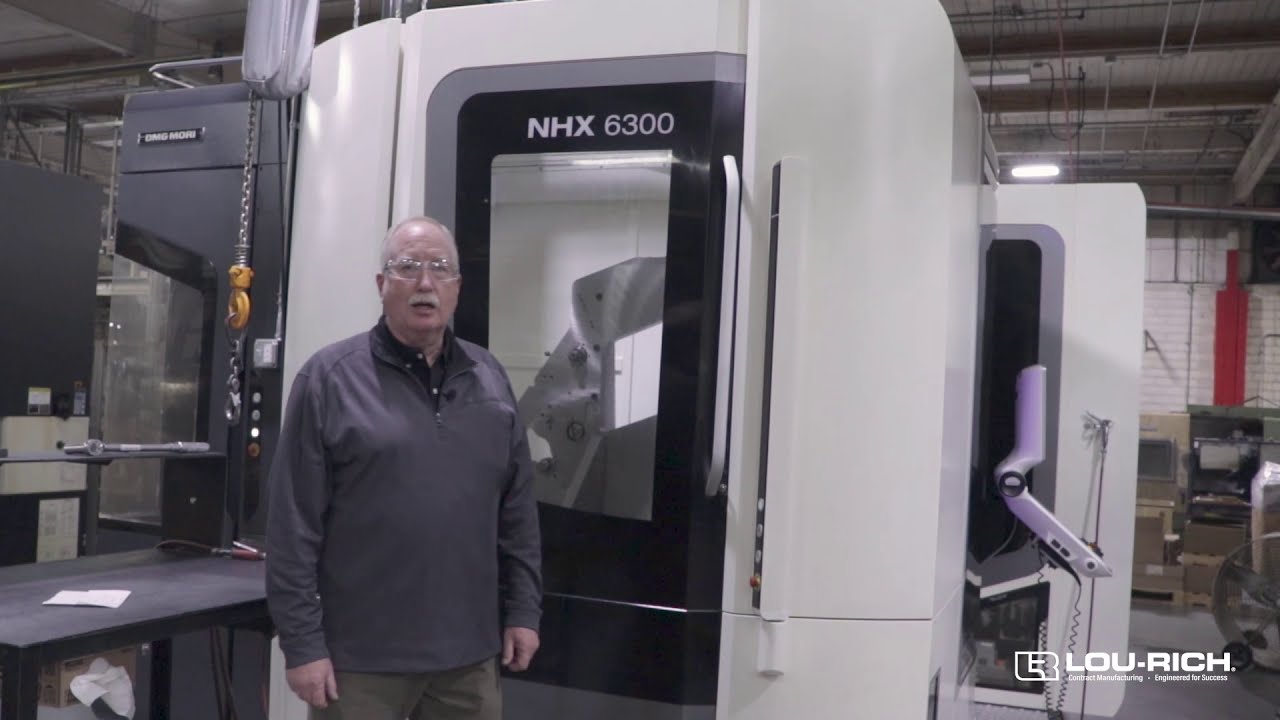 Let's Talk Lou-Rich (DMG Mori NHX 6300 Horizontal Machine Center)