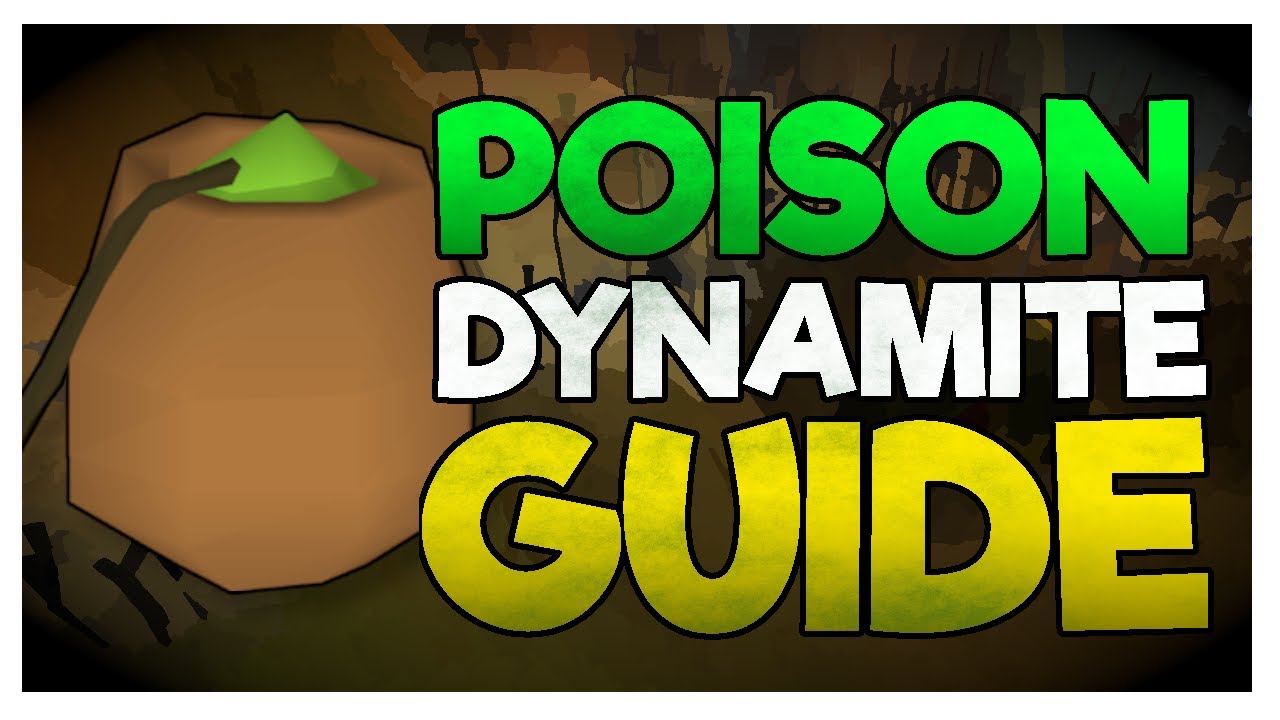 How to use Poison Dynamite | OSRS