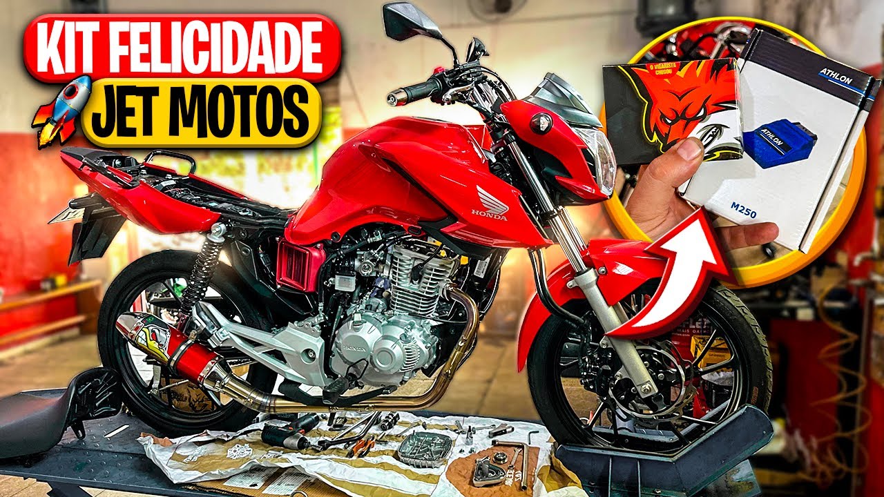 COMANDO JET MOTOS E CENTRAL ATHLON NA FAN 160 [ FICOU UM FOGUETE ] 🔥