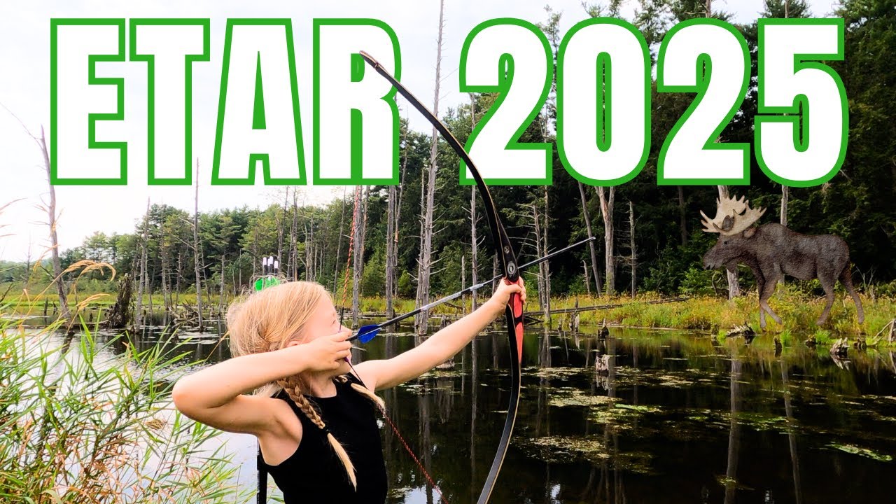 Eastern Traditional Archery Rednezvous ETAR 2025 Interviews, 3D Shoots, and Leela Wins the Eagle Eye