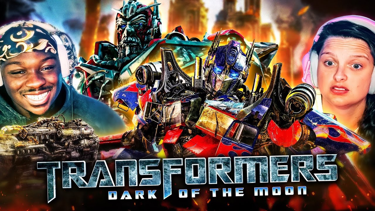 Girlfriend’s First Time Watching TRANSFORMERS: Dark of The Moon | Movie Reaction