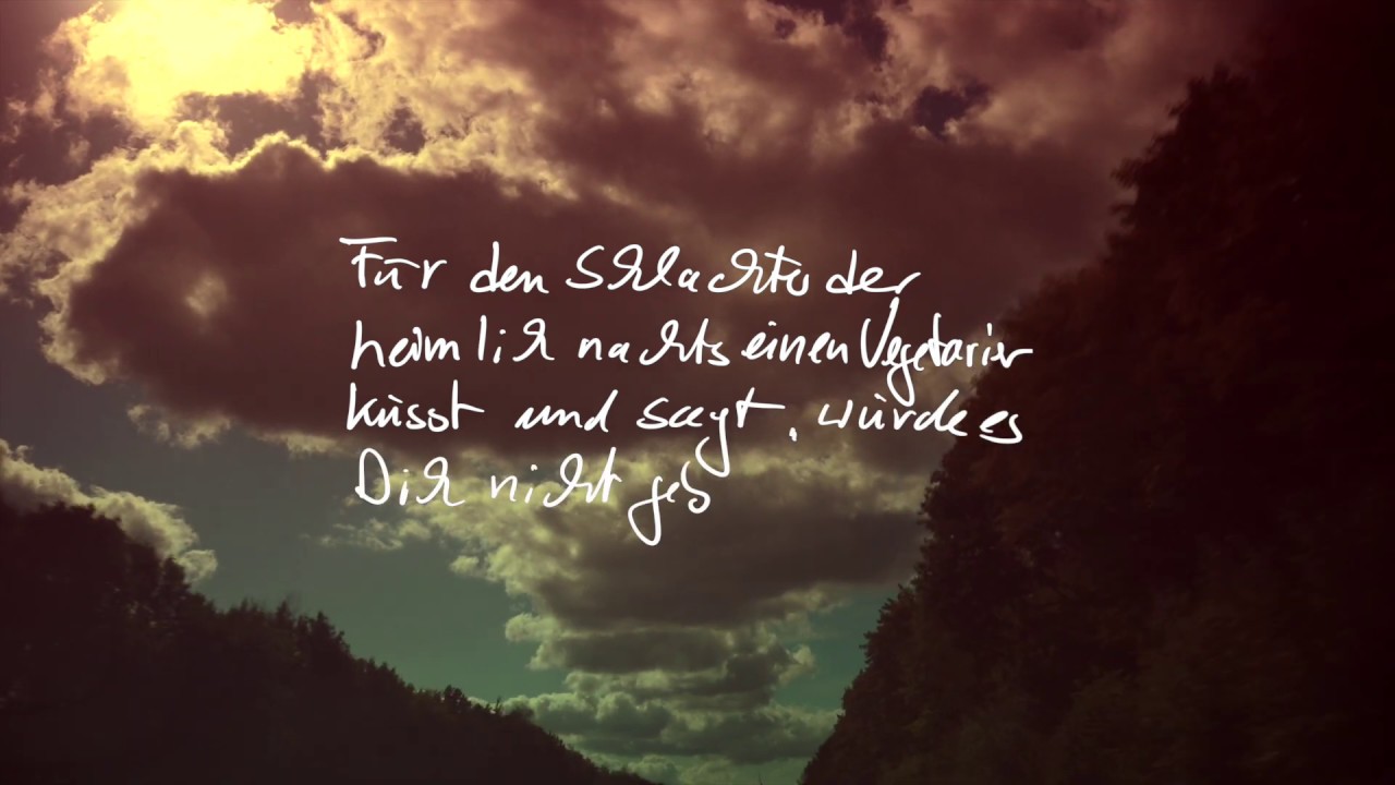 Thees Uhlmann - Junkies und Scientologen (Official Lyric Video)