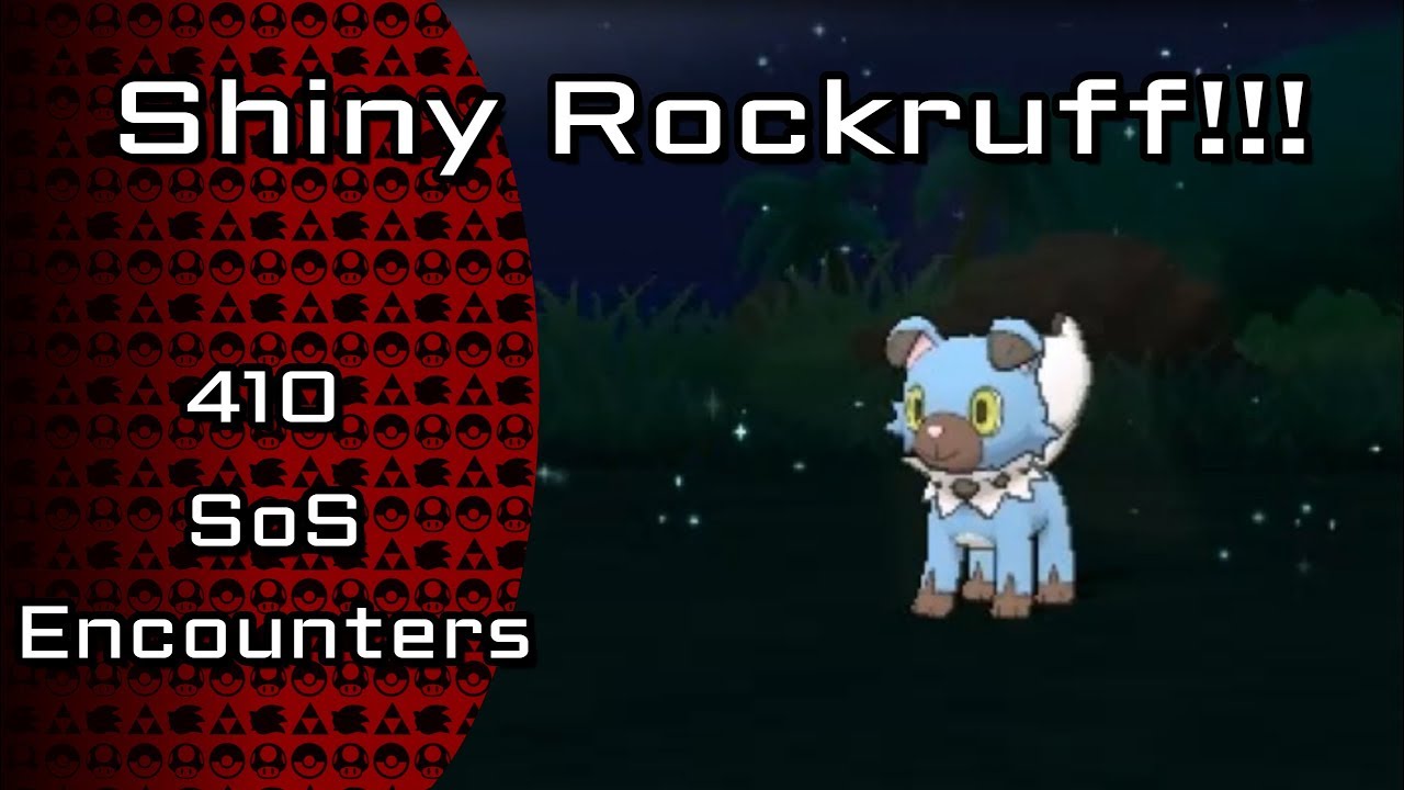 LIVE Shiny Rockruff- 410 SOS Encounters [TWITCH HIGHLIGHT]