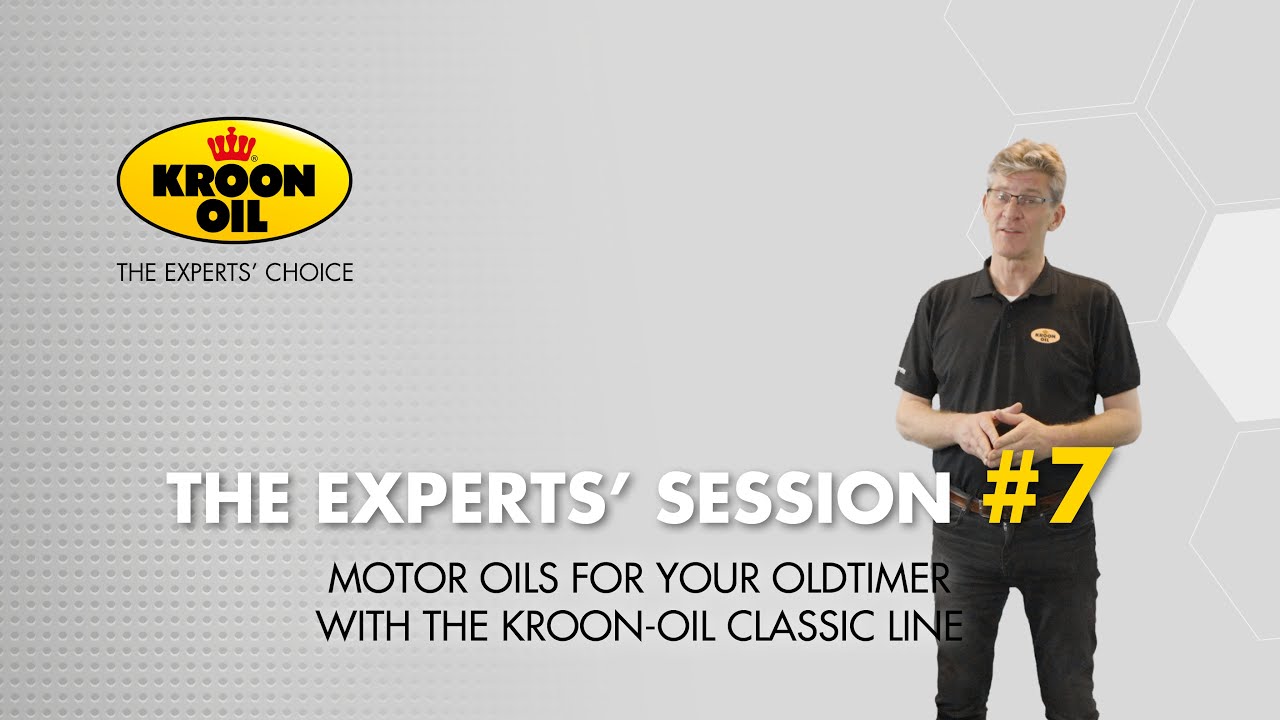 Motor oils for your oldtimer with the Kroon-Oil Classic Line - The Experts' Sessions #7