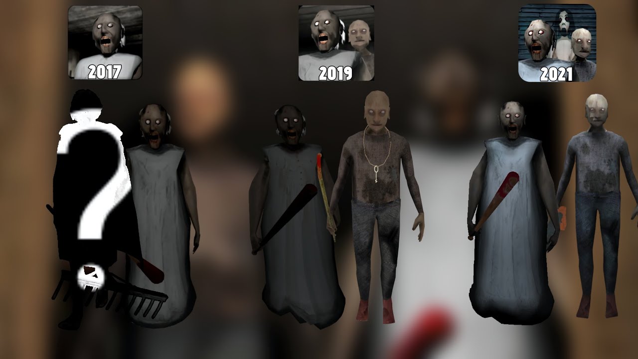 Evolution of GRANNY&GRANDPA in DVLOPER'S GAMES 