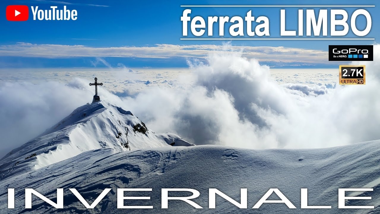 ferrata del LIMBO INVERNALE - Monte MUCRONE - Oropa Biella - BoomerClimbers