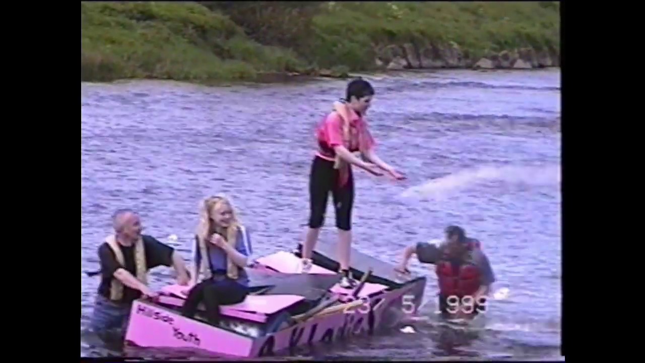 Marykirk Raft Race in 1999