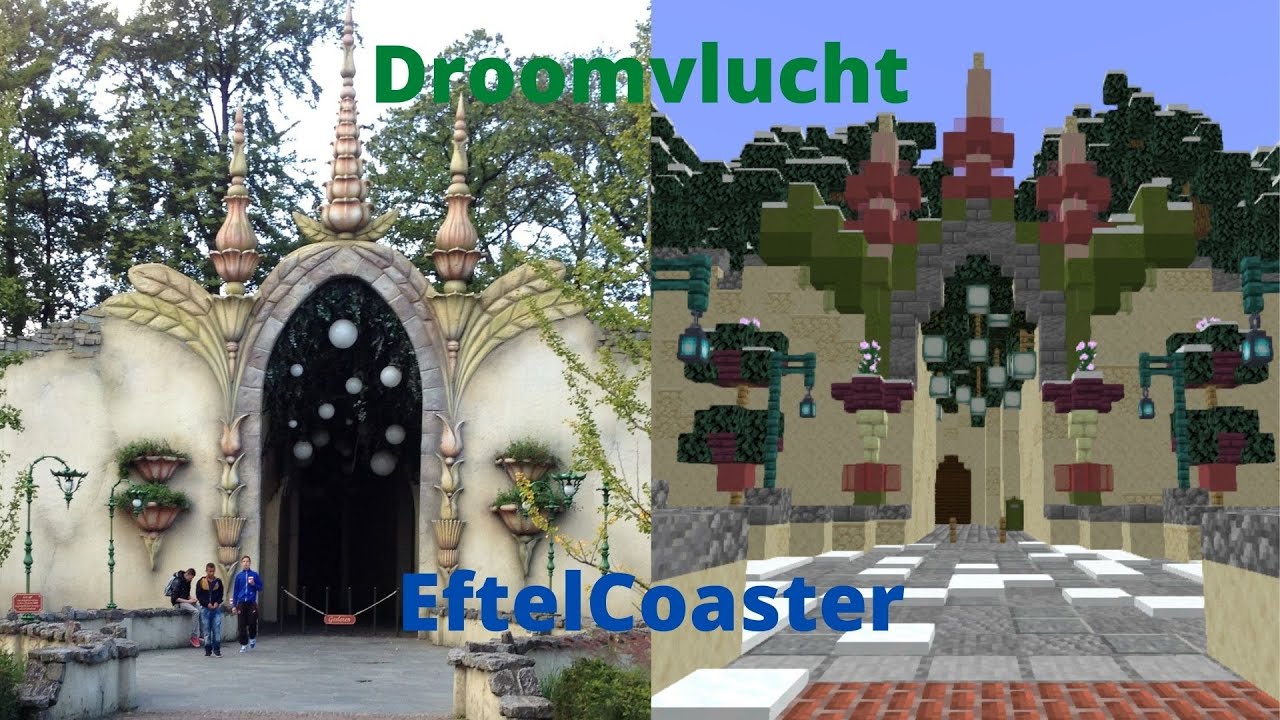 Droomvlucht - Efteling in Minecraft