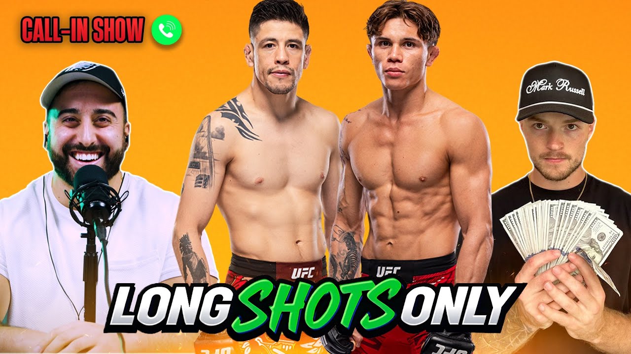 LONG SHOTS ONLY Call-In Show UFC Mexico 💰