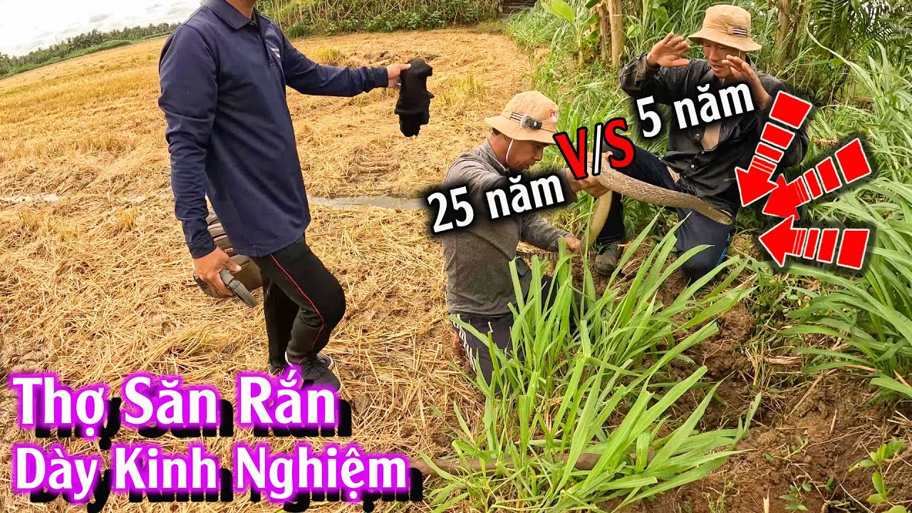 Sự Khác Biệt Giữa Thợ Săn RẮN 25 Năm và 5 Năm Kinh Nghiệm | TGSB #1045