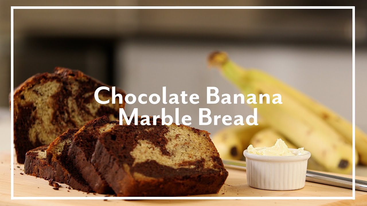 Chocolate Marbled Banana Bread | Sur La Table Recipes