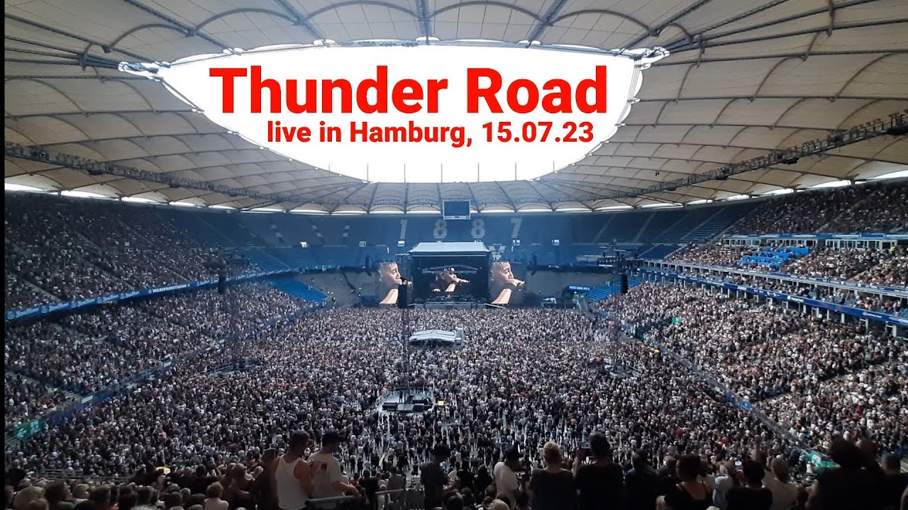Bruce Springsteen: Thunder Road (live in Hamburg) - The Boss für Sa, 15.07.23