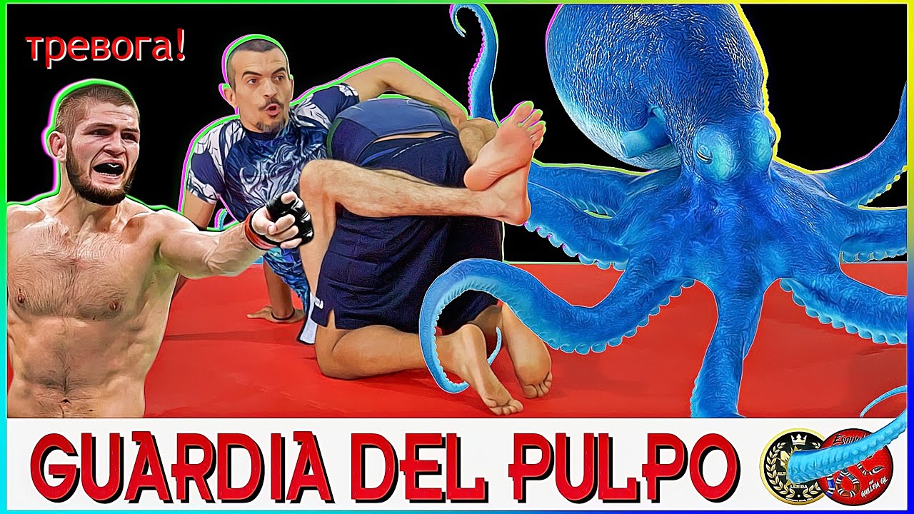 SI KHABIB LA USA, SABES QUE FUNCIONA  |🐙 GUARDIA DEL PULPO 🐙 | Escuela de grappling