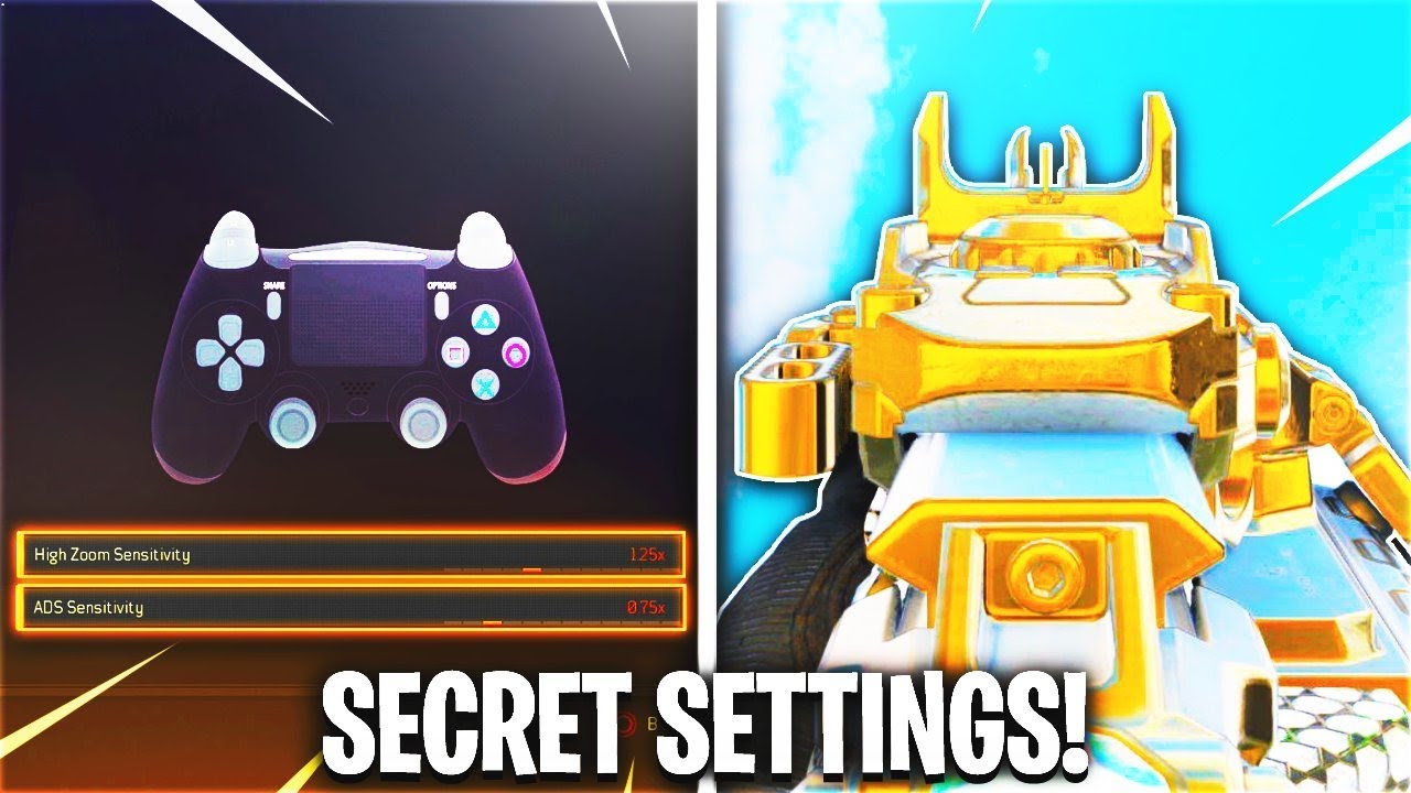 SECRET SETTINGS AFTER COD BO4 1.09 UPDATE! - BEST ADS SENSITIVITY SETTINGS! (BEST SETTINGS BO4)
