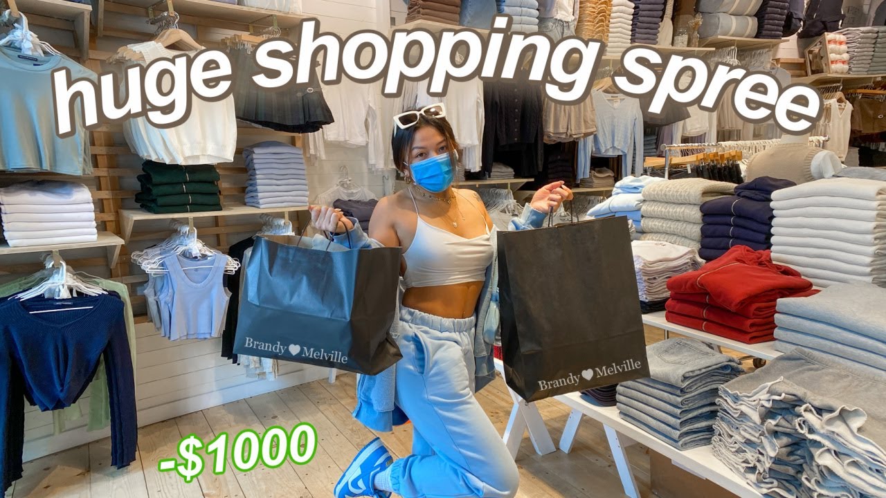 NO BUDGET SHOPPING SPREE IN LA! come shopping w/ me vlog