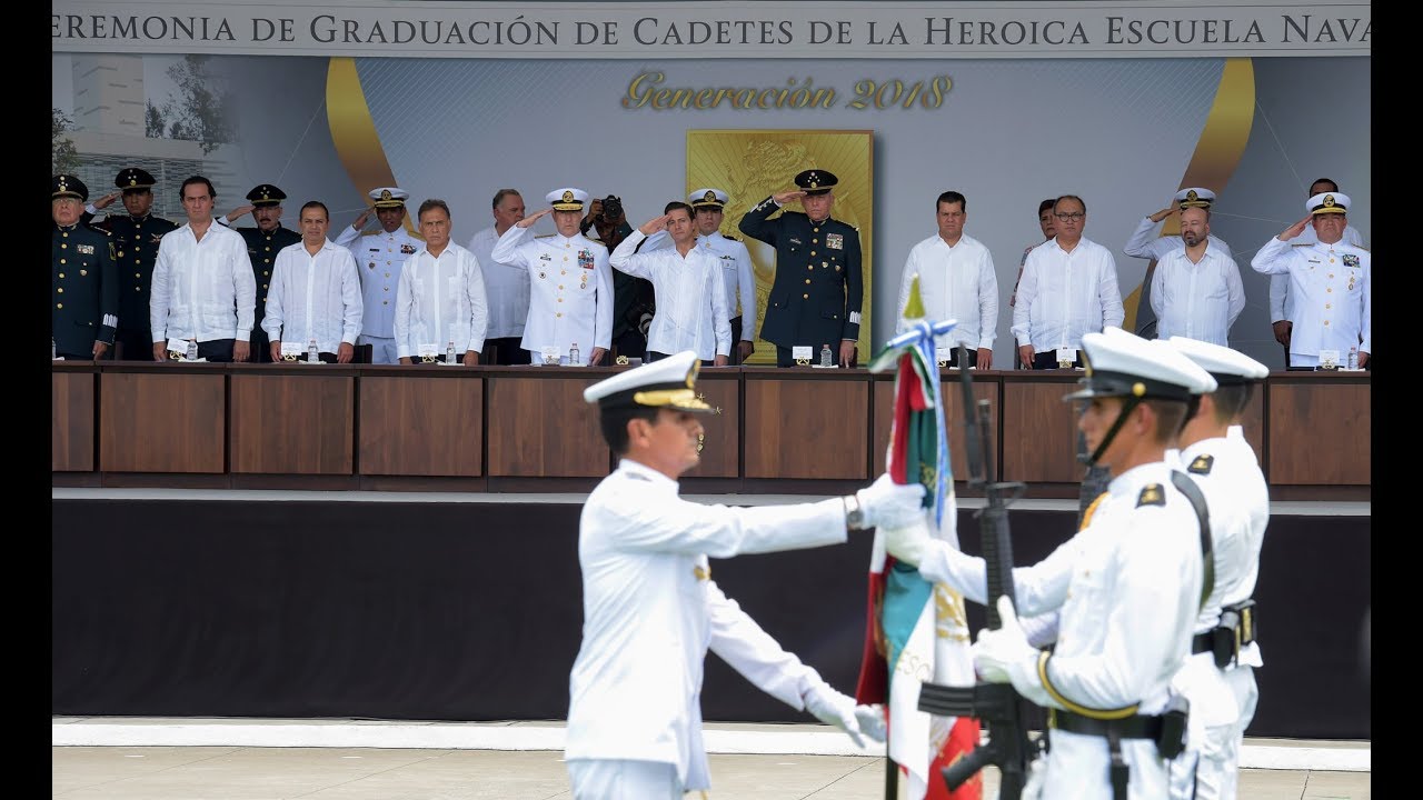 Ceremonia de Graduación de Cadetes de la Heroica Escuela Naval Militar Generación 2018