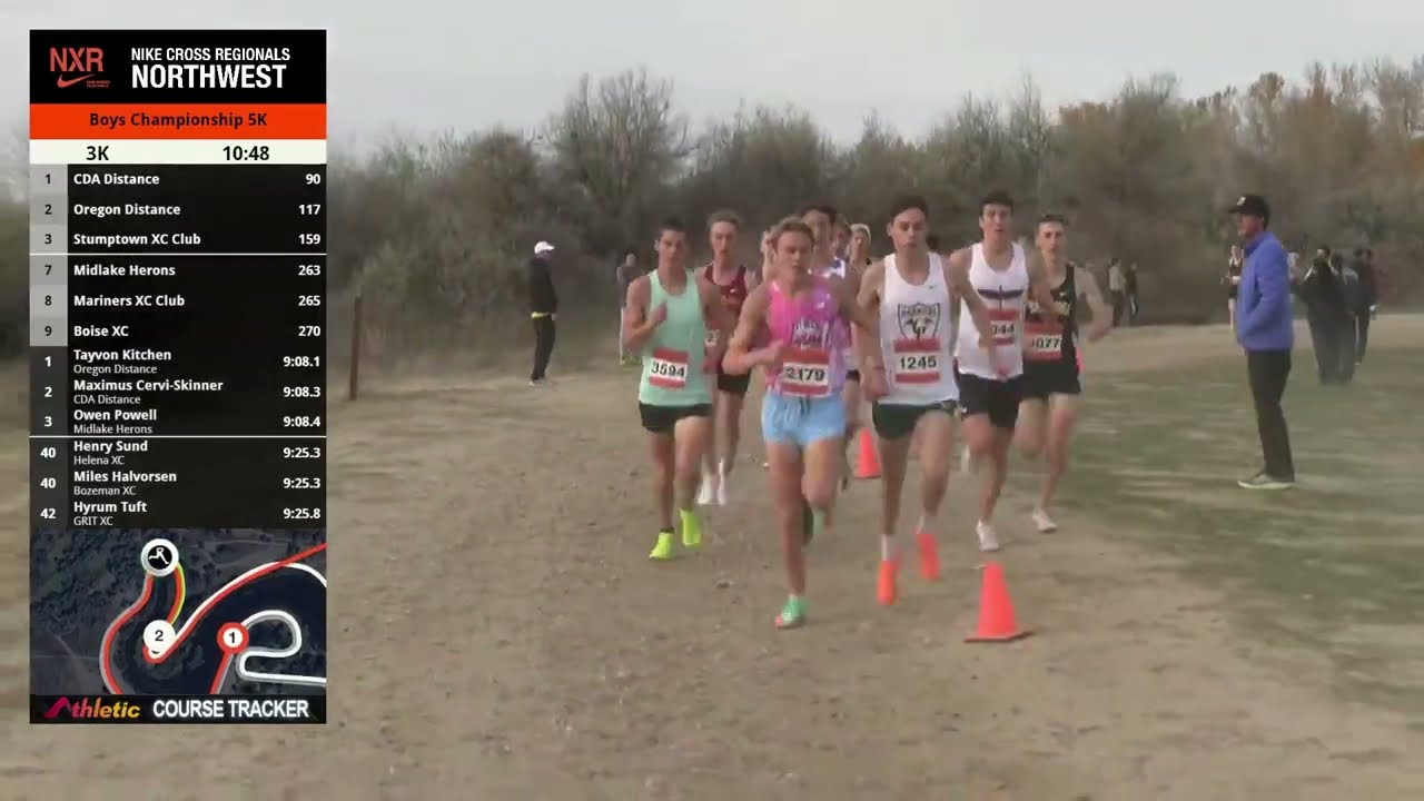Boys Championship 5k - Nike Cross Regional Northwest 2024 [Full Replay]