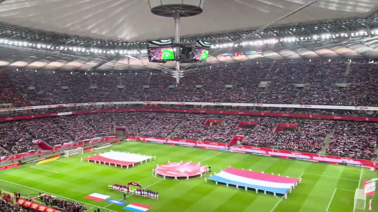 Hymn Polski Mazurek Dąbrowskiego, Polska-Holandia 14.11.2035 Stadion Narodowy 