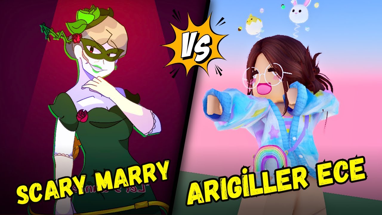ECE VE SCARY MARRY KARŞI KARŞIYA🤣AYŞEM ECE ARI💥ARIGİLLER🐝ROBLOX BREAK IN 2 THE HUNT ETKİNLİĞİ