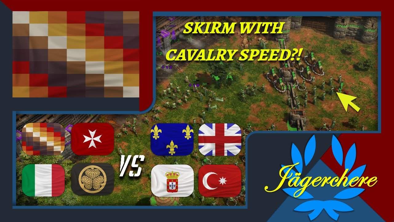 6+ Speed Jungle Bows! Almost Faster Than Cavalry! | 4v4 Treaty with Inca | AOE III: DE