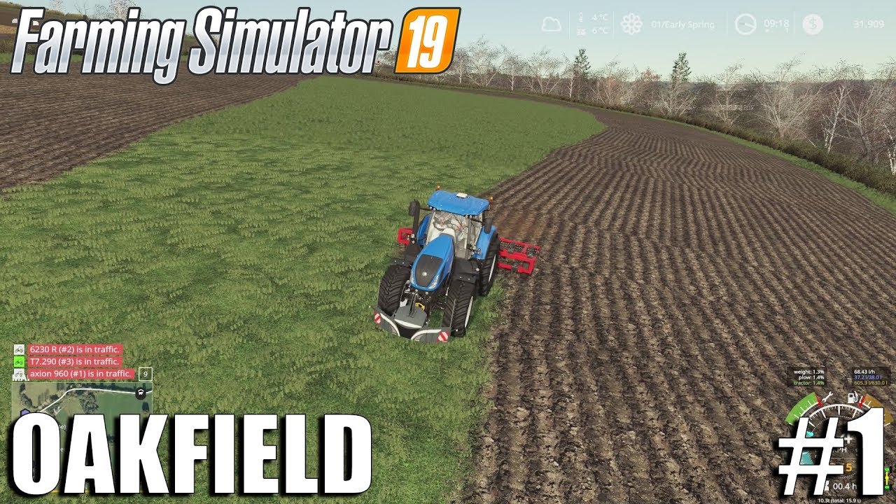 OAKFIELD | Timelapse #1 | Farming Simulator 19